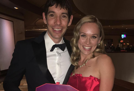 Alex Honnold and Sanni McCandless met for the first time during a book signing in Seattle.